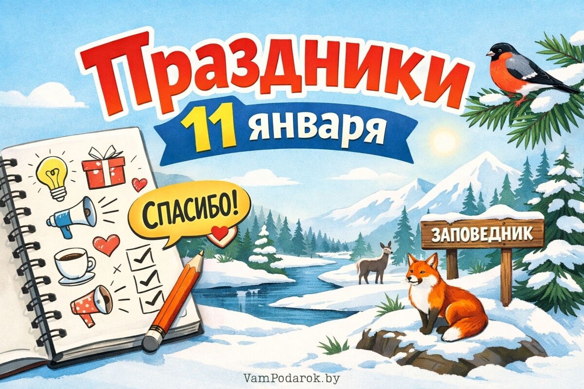 Праздники 11 января 2026 года