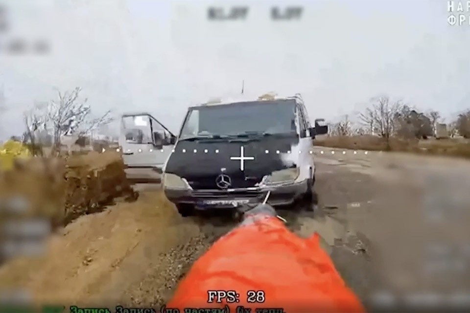    МО РФ показало работу расчетов БПЛА на Херсонщине. Минобороны РФ