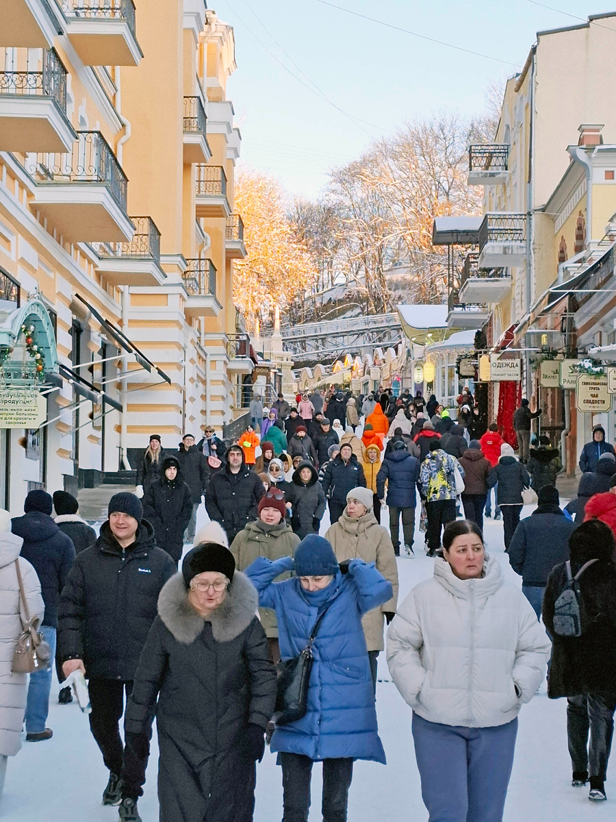 Кисловодск, проспект Карла Маркса. 2 января 2026 года. Фото автора.