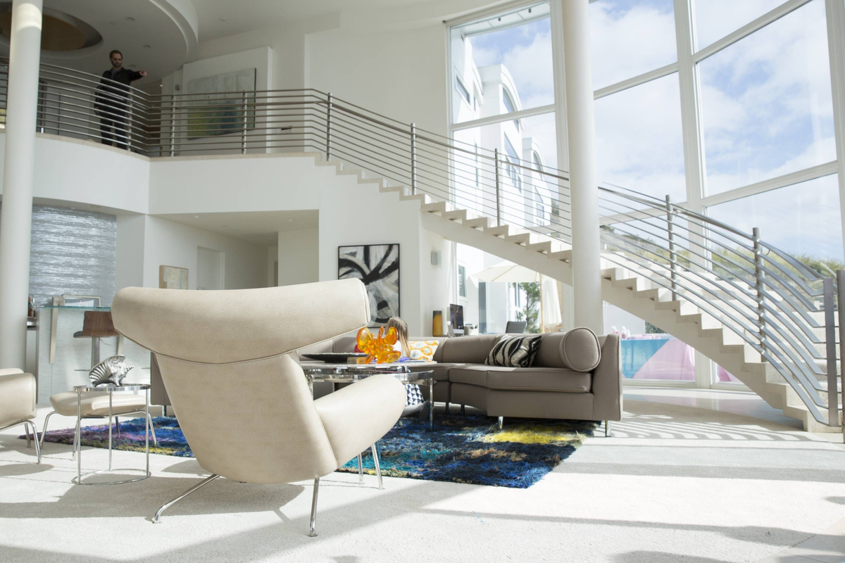 Интерьер дома в сериале Большая маленькая ложь
