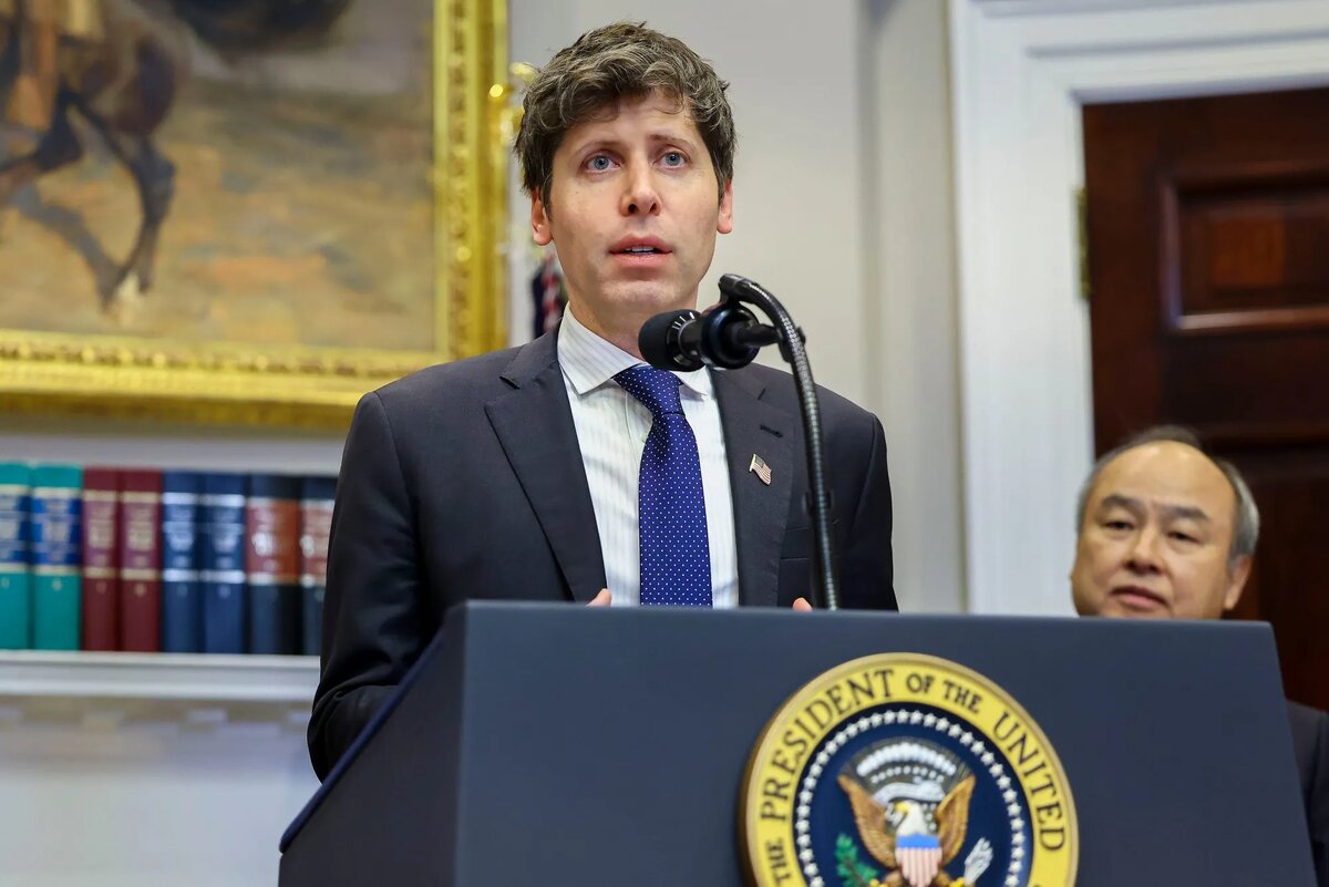 Выступление Сэма Альтмана в Белом доме 21 января 2025