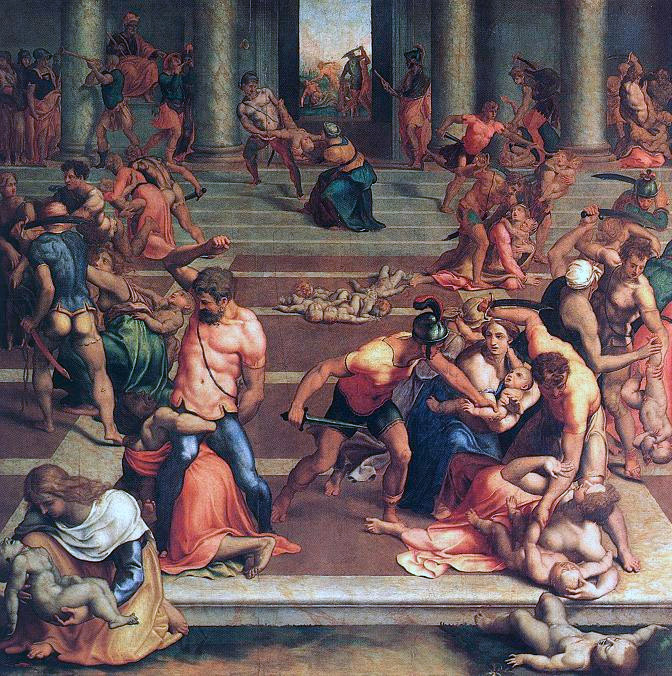 «Избиение младенцев» (работа Даниэле да Вольтерра, 1557 год). Фото: wikipedia.org