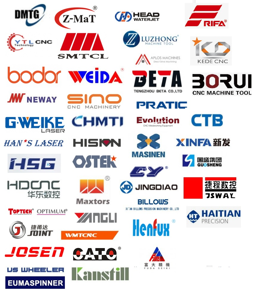 Бренды китайских станочных производителей