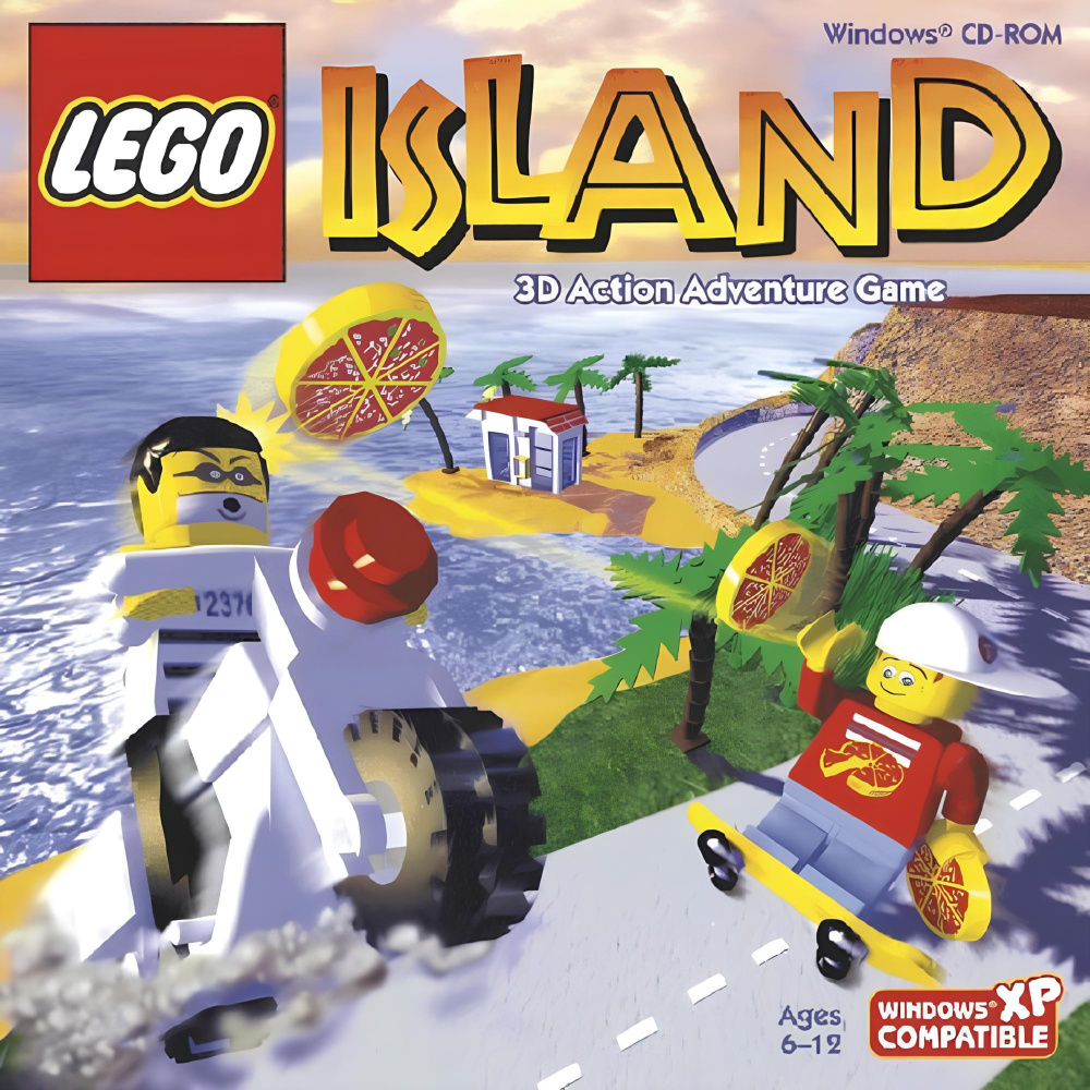 Обложка игры «LEGO Island» (1997) (листайте дальше, чтобы увидеть еще)