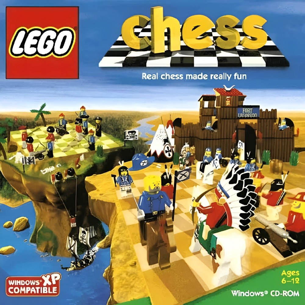 Обложка игры «LEGO Chess» (1998)