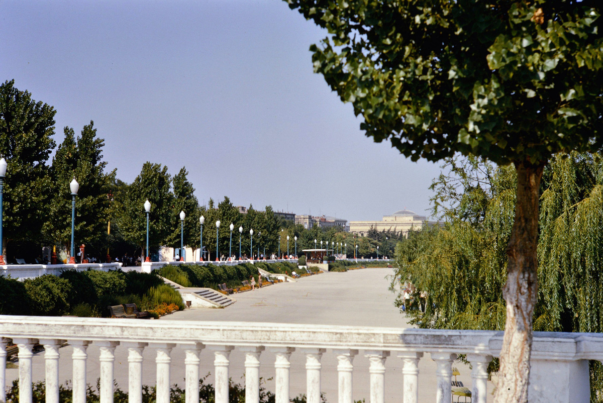 Парк на Набережной Баку, 1964