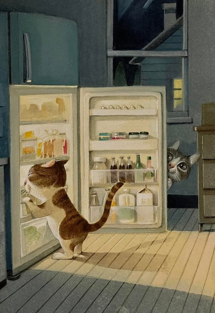 Утро в доме суровой женщины. 