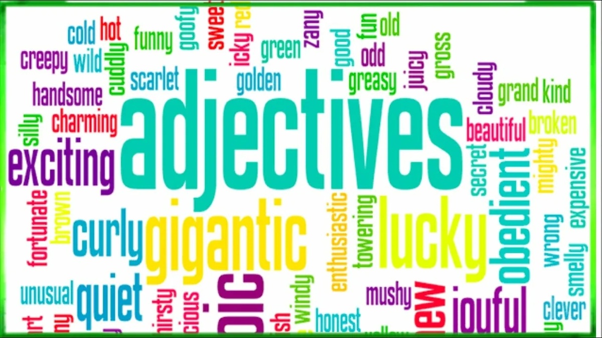 Стилистика английского языка - #English_stylistics #Adjectives #Прилагательные