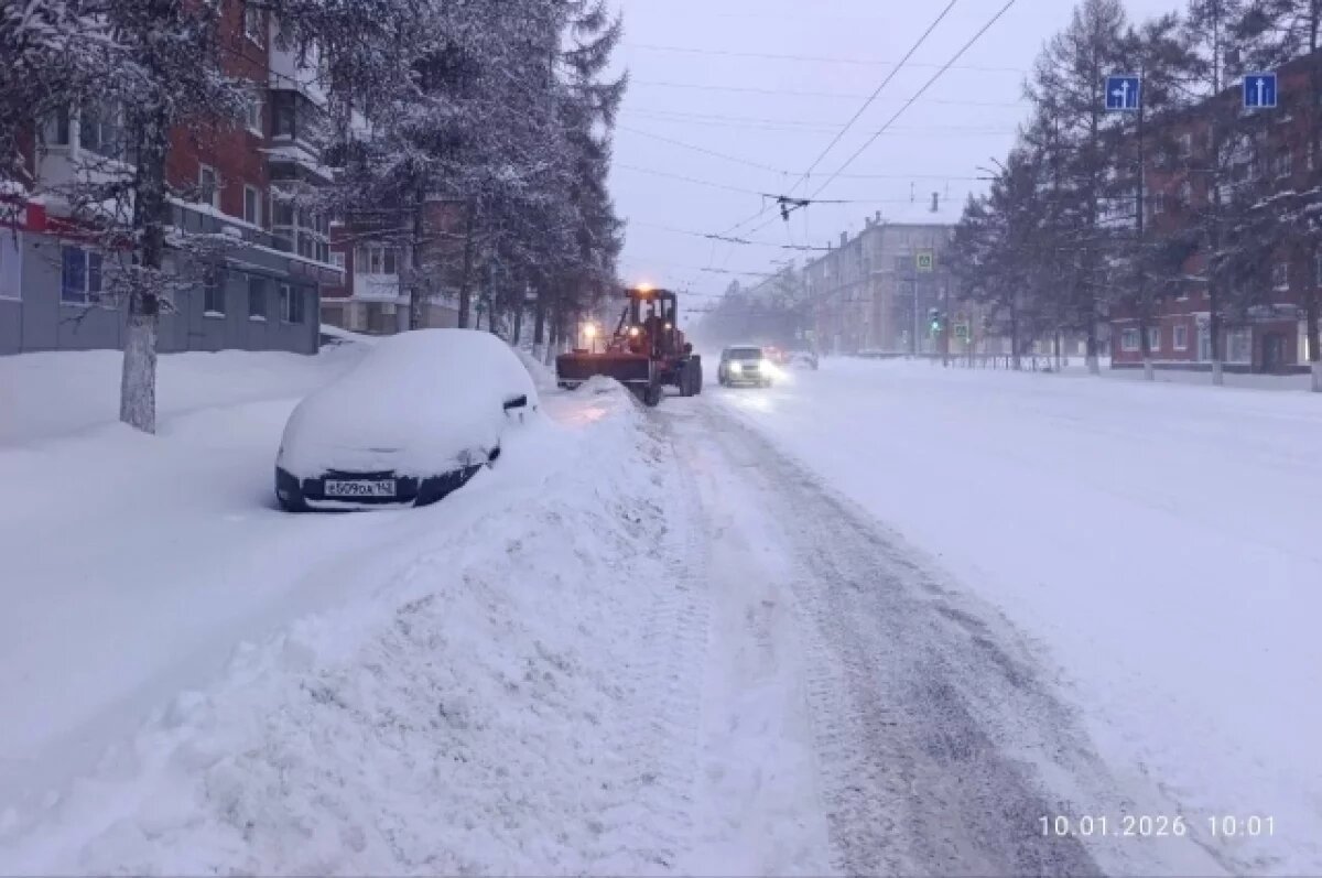    Кемеровчане массово жалуются на неочищенные от снега улицы и дворы