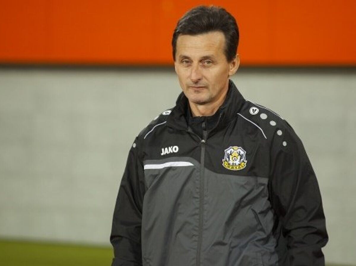    Главный тренер клуба ФНЛ "Тюмень" Горан Алексич | © Фото : Страница "ВКонтакте" ФК "Тюмень"