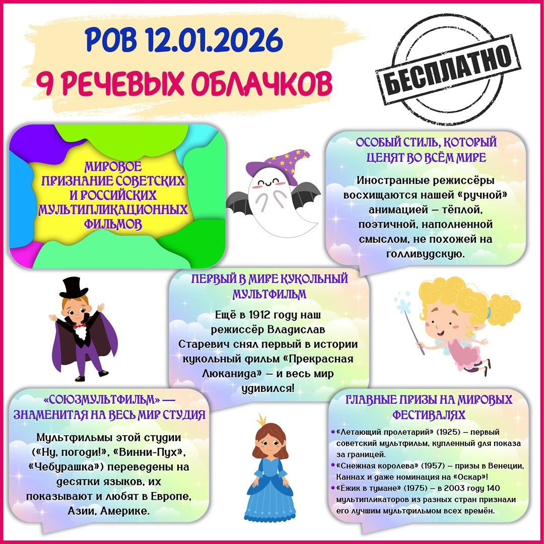 Разговоры о важном «Как создают мультфильмы? Мультипликация, анимация» с ВК