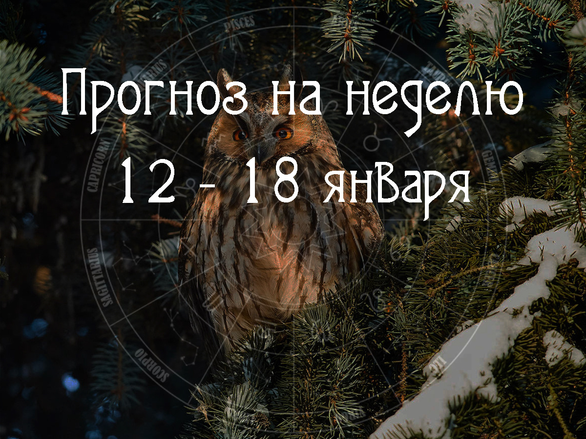 Астрологический прогноз на 12 – 18 января 2026 года