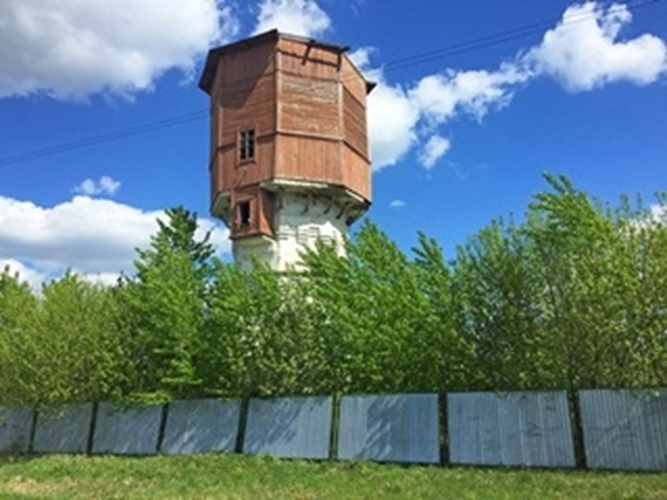 Водонапорная башня. Ибреси.