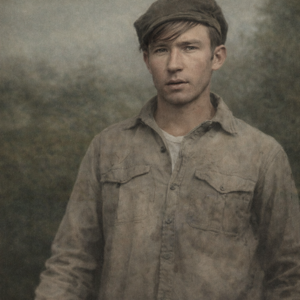 Черноскутов     Тимофей Степанович, 1923 г. Фотография из газеты «Знамя». Реставрировал фотографию Н. Плотников