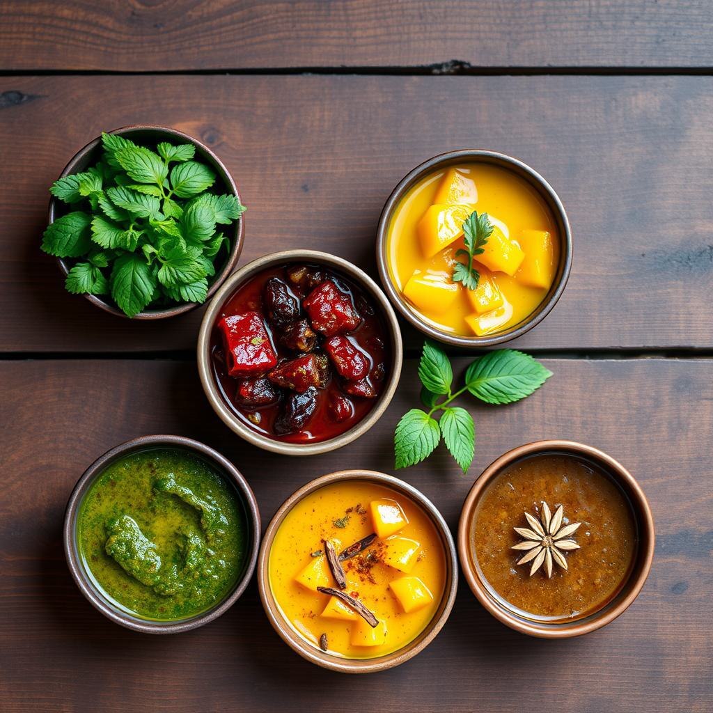 Индийские соусы чатни