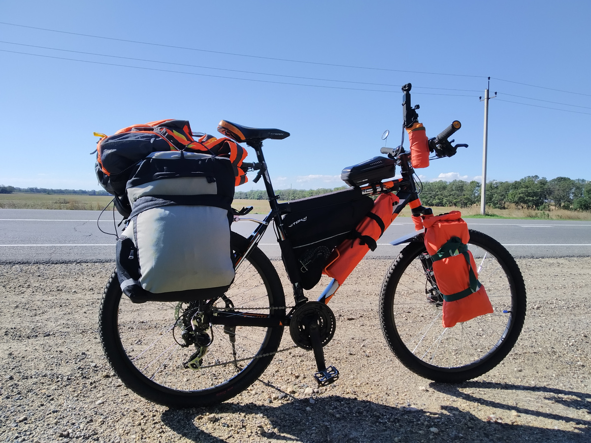 Велосипед в походе