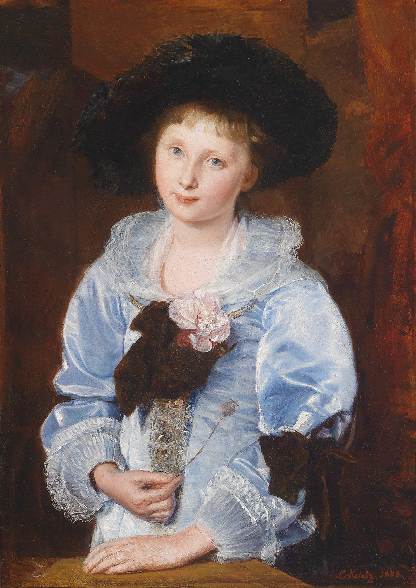 Луиза Австрийская-Тосканская , 1883 г. 