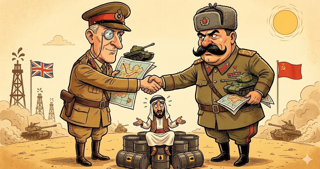 Как СССР и Британия тайно вошли в Иран в 1941-м: Операция "Сочувствие"...