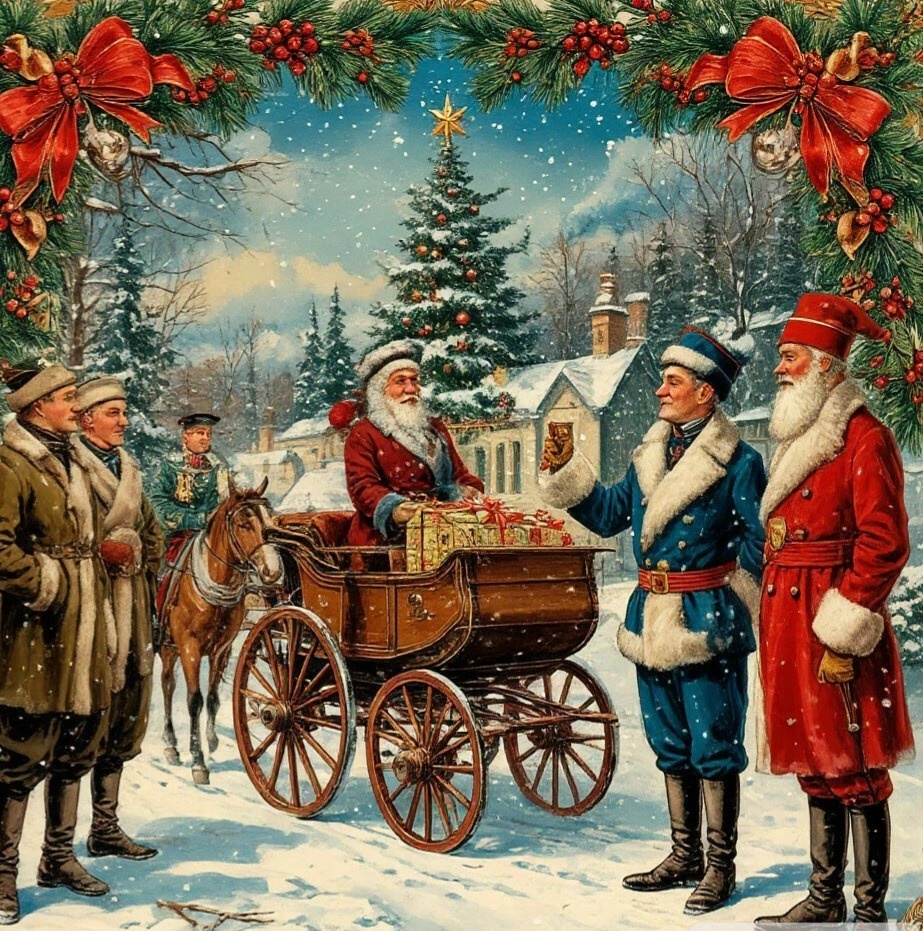 Старая открытка, 1914 год