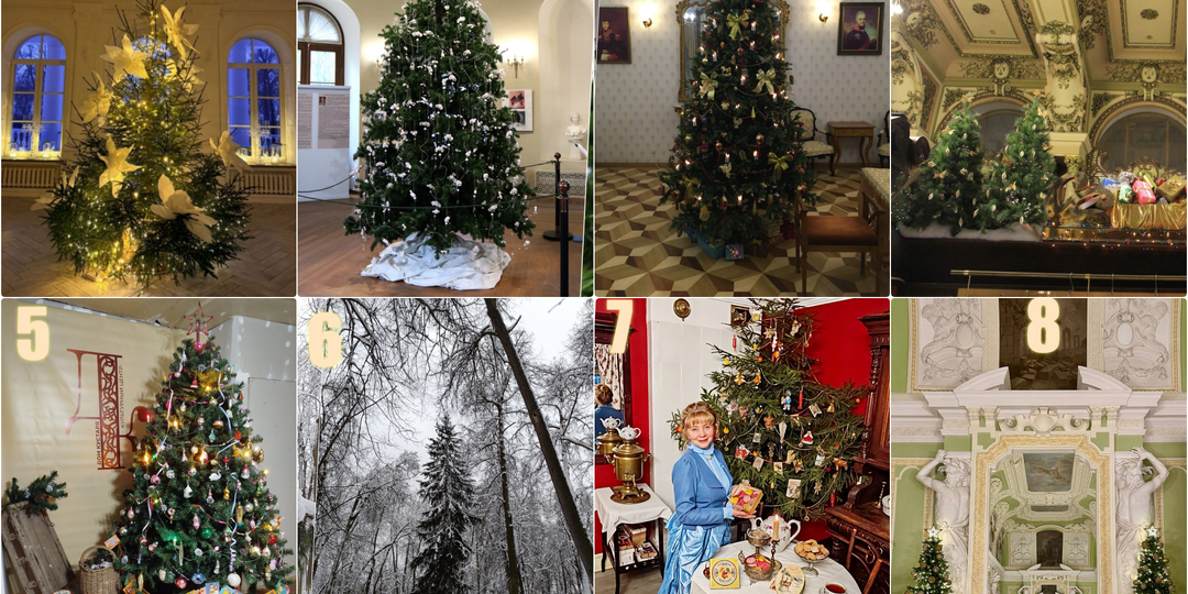 "Новогодние елки в русских усадьбах" 2026. Начинаем голосование!