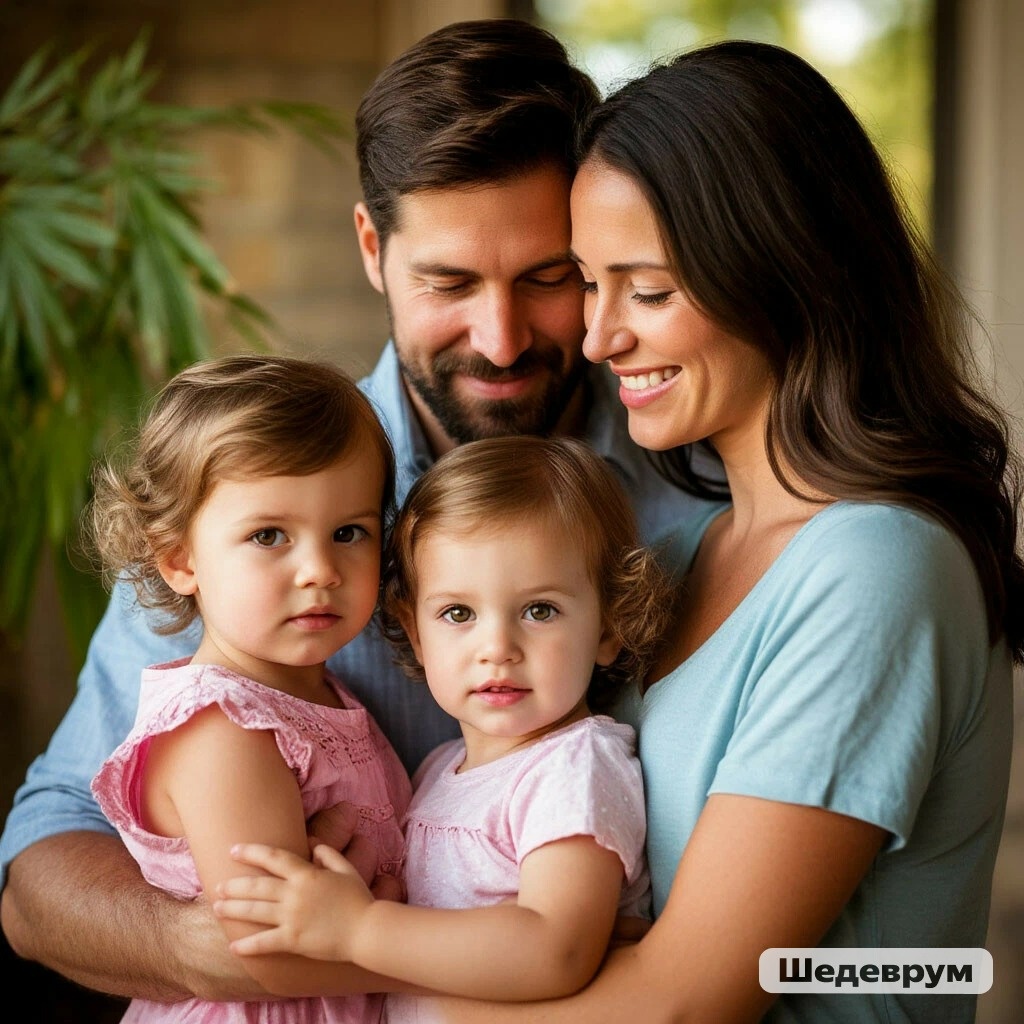 Счастливая семья.
