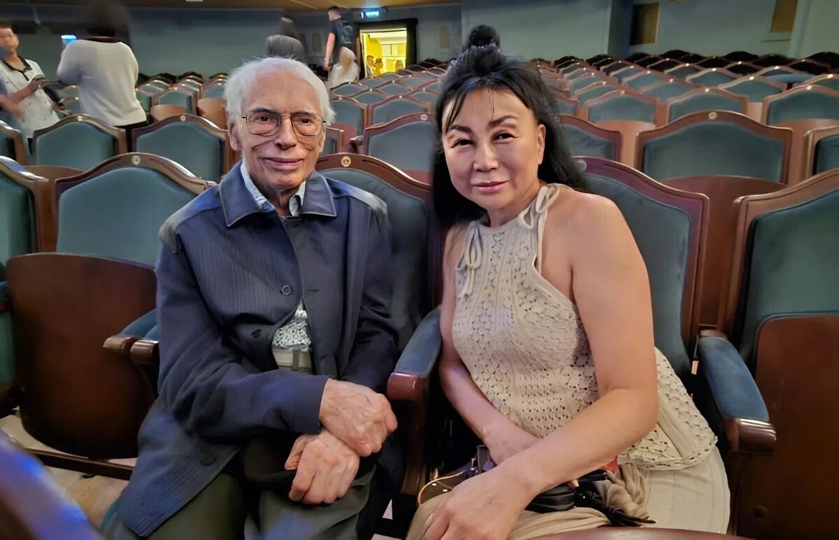 Александр Зацепин и Муза Ли.