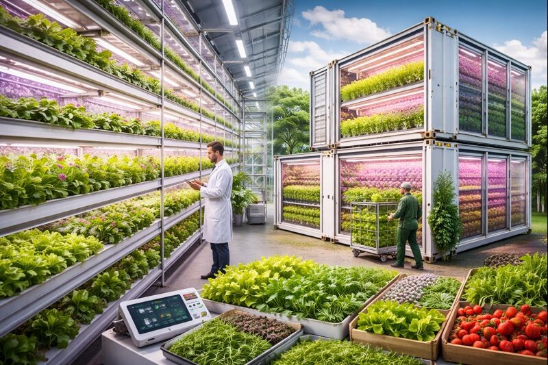 вертикальные фермы