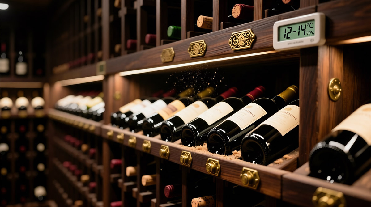 Погреб с вином
