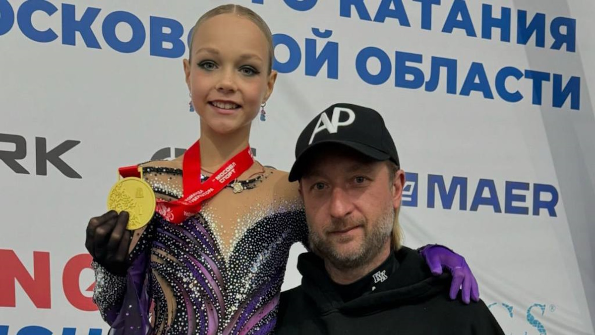    Плющенко одной фразой объяснил возвращение фигуристки Костылевой Фото: официальный телеграм-канал академии "Ангелы Плющенко"