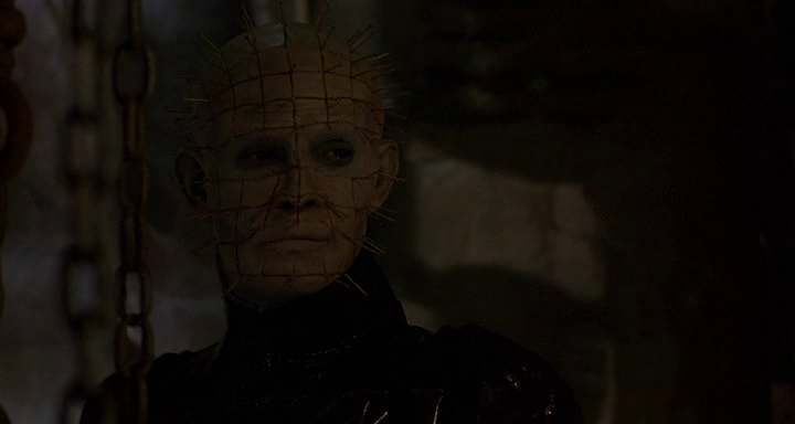 Кадр из фильма "Восставший из ада" (1987)