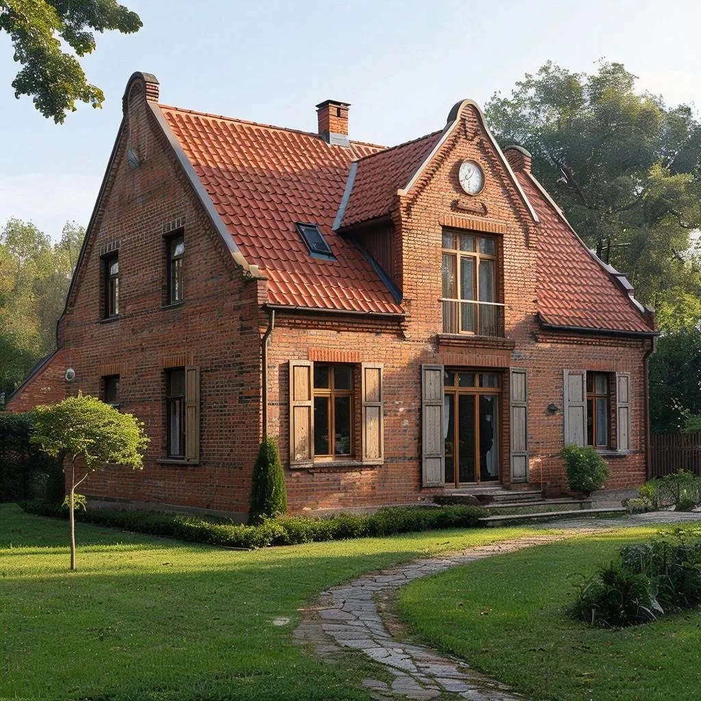 Дом из кирпича