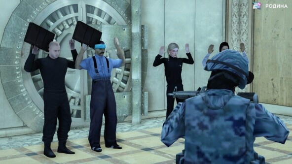 Часть игрового процесса на Rodina Online