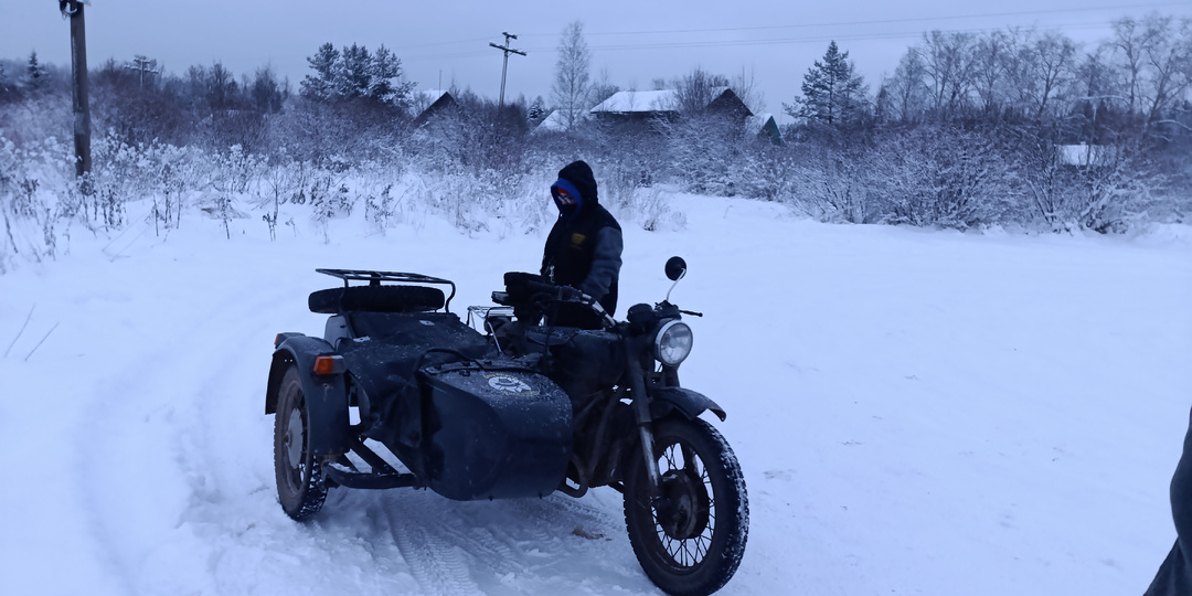 Немного зимних "покатушек"