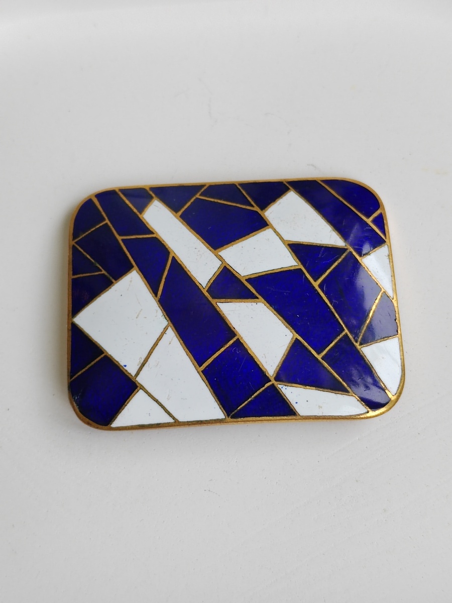 Брошь "Полярная", ранний экземпляр коллекции 