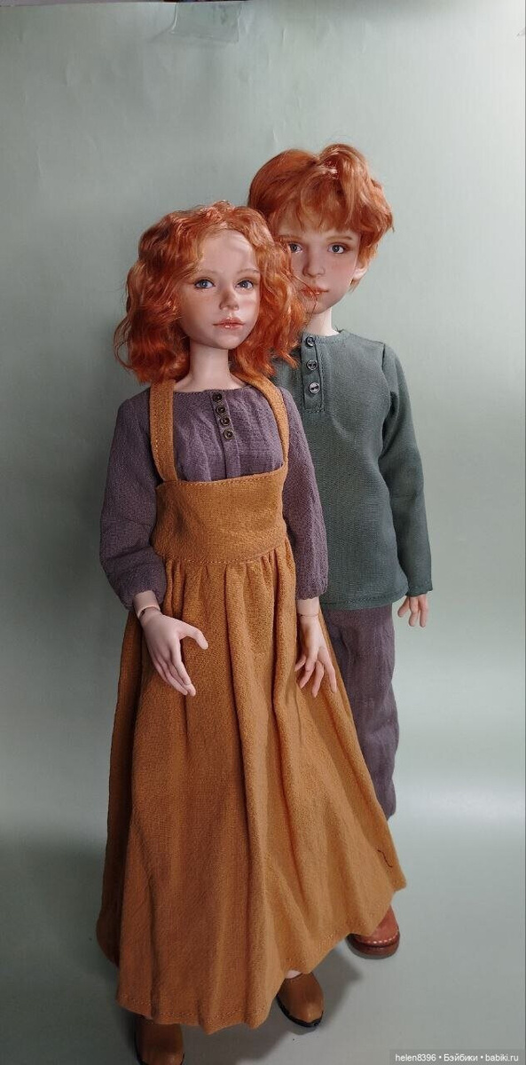 Сара и Арон, «сельские дети», фото Елены Тимофеевой