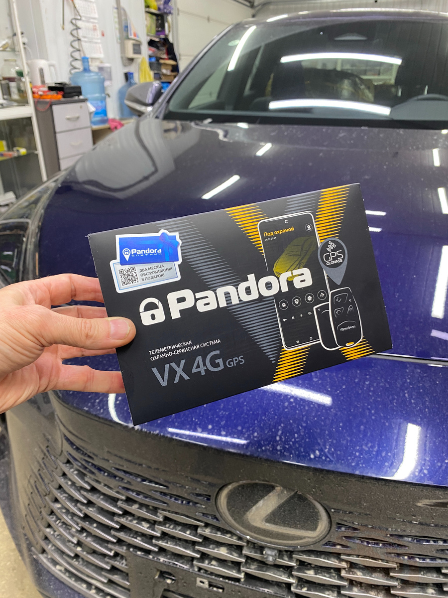 Pandora VX-4G GPS на Lexus RX300 2025