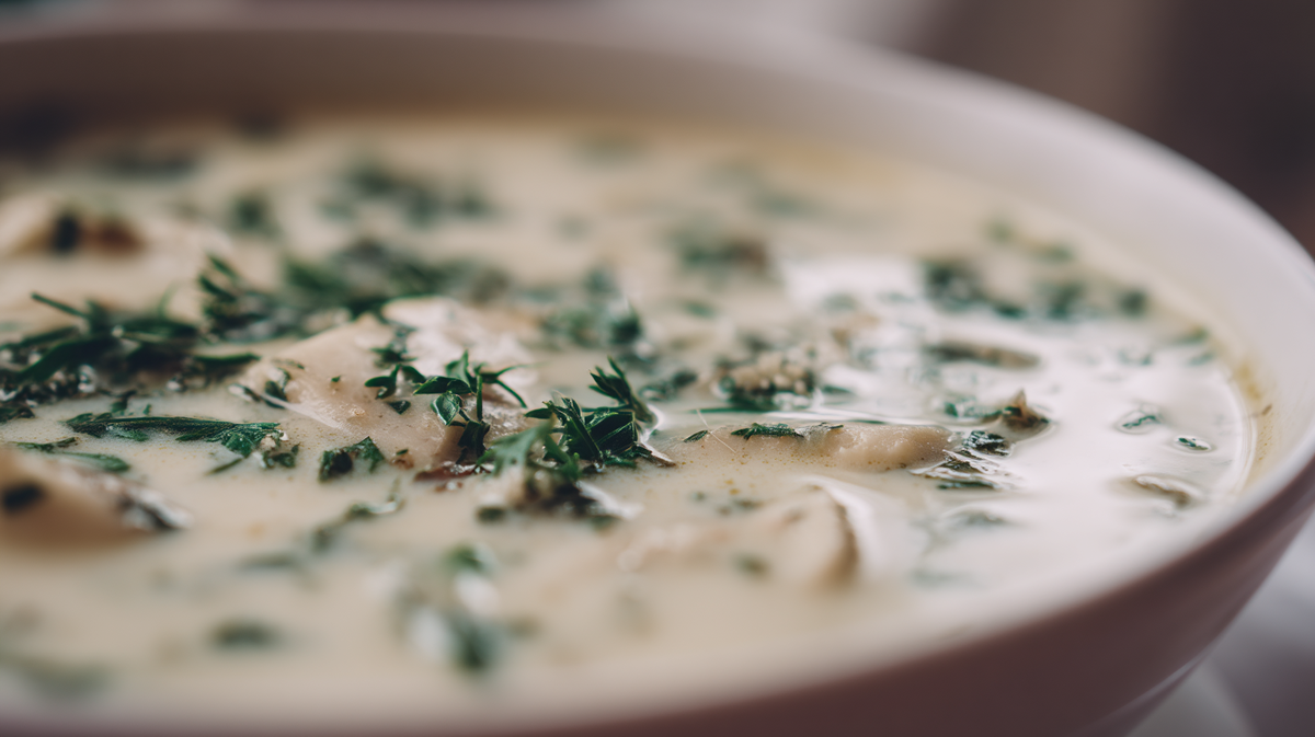 Суп молочно-рыбный