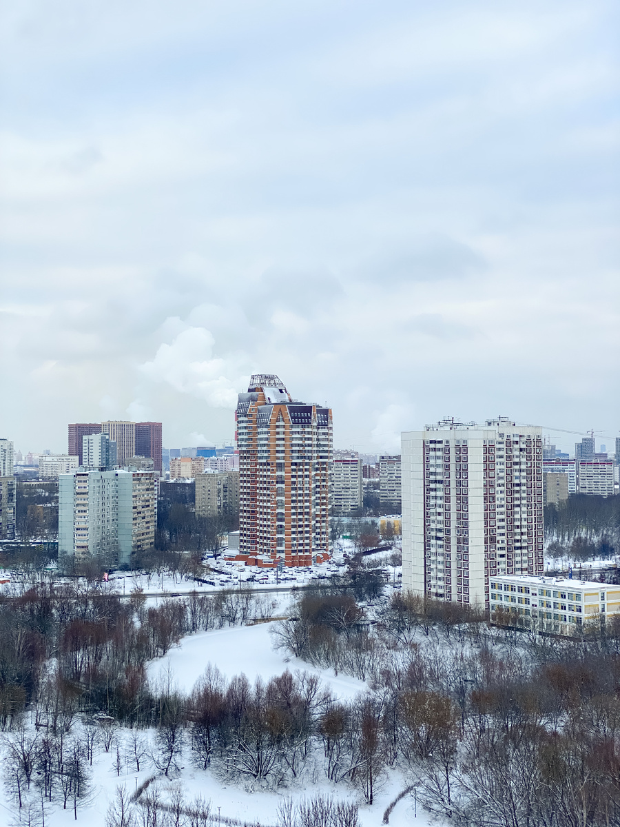 как похорошела Москва после снегопада