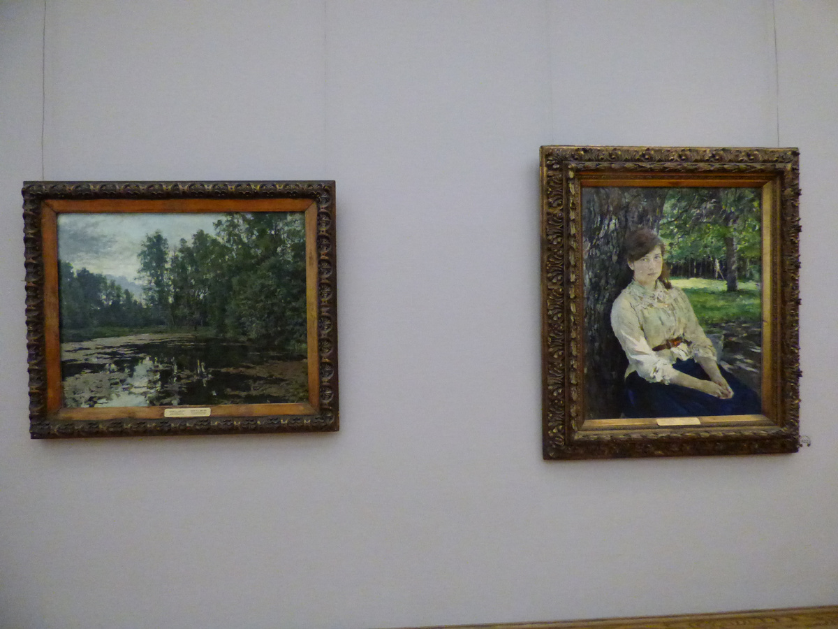 Третьяковская галерея. Зал Серова