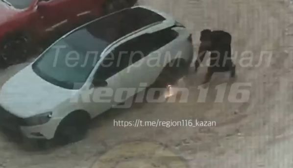    Фото: скриншот видео из телеграм-канала "Регион 116"