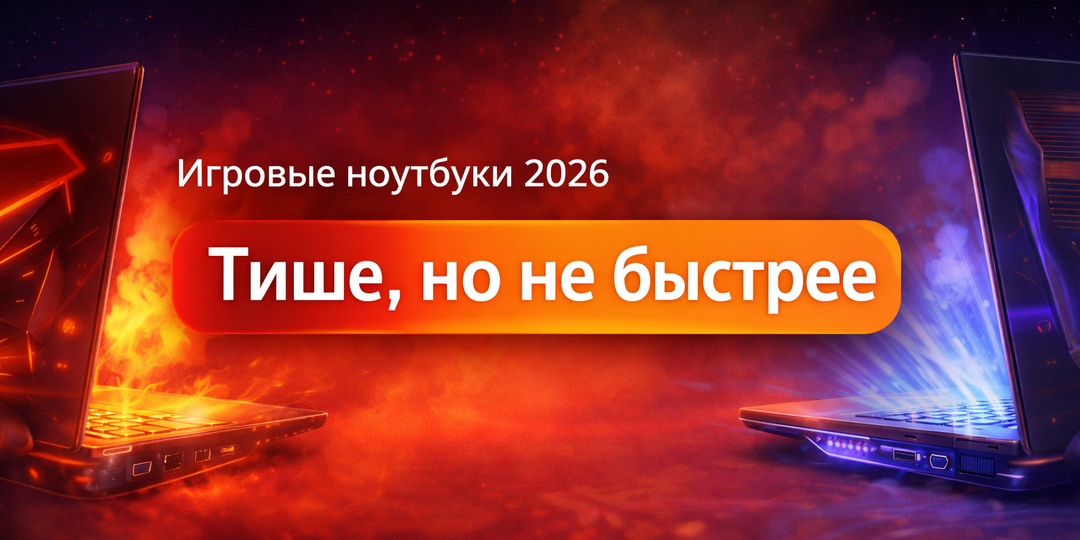 Игровые ноутбуки 2026 стали тише — но не быстрее