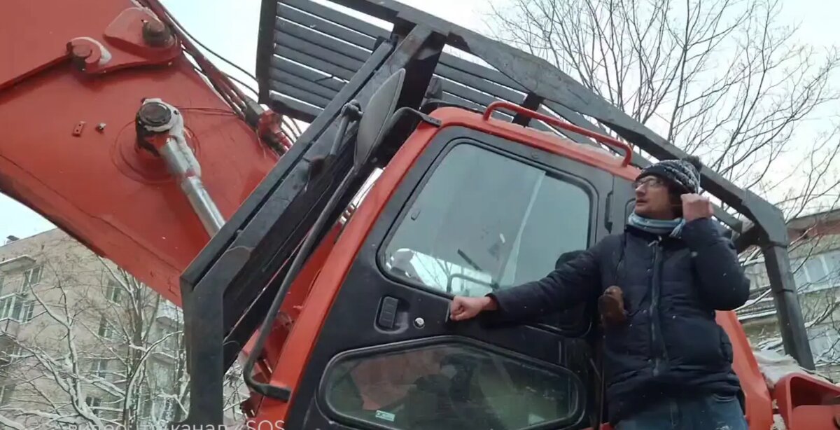    Фото: скриншот из видео в телеграм-канале SOS СПб СНОС.