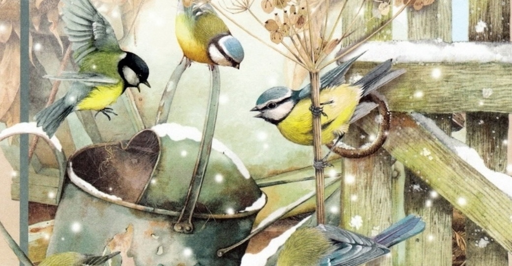 Теплый взгляд на зиму - акварели голландской художницы Марджолен Бастин. Любуемся вместе