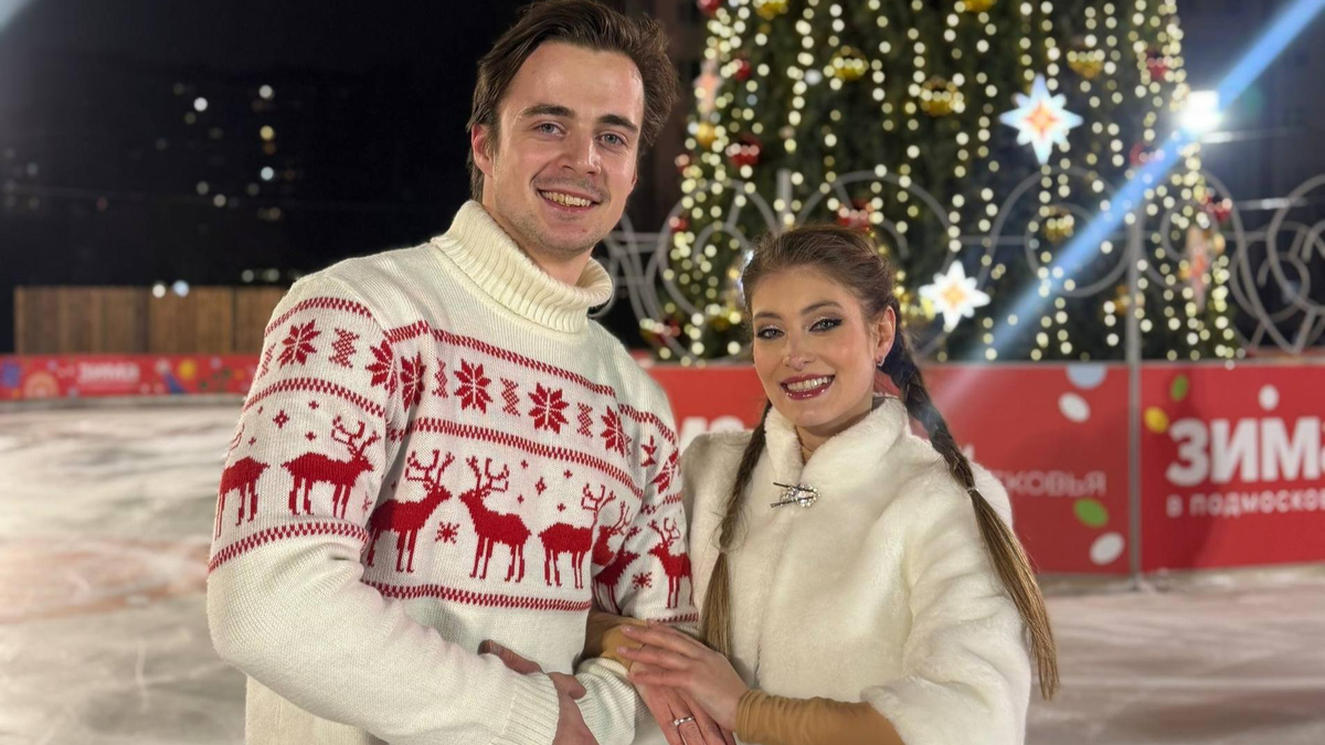    Алена Косторная и Герогий Куница. Фото: ТГ-канал AlionaKostornaiaTG