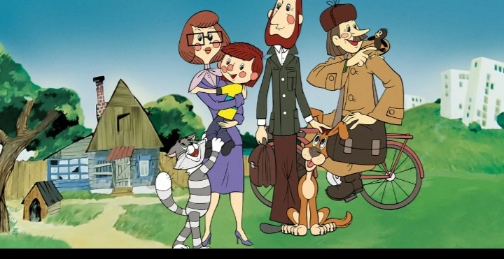 Герои мультфильма.