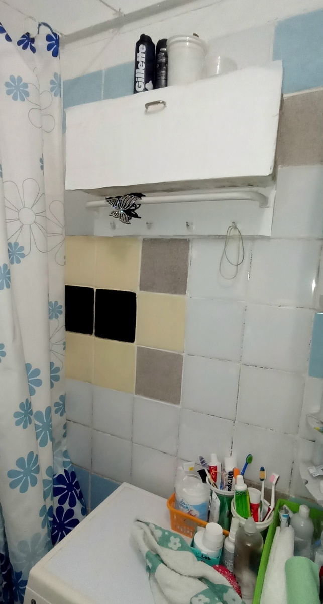 Советская ванная комната - та самая плитка))))