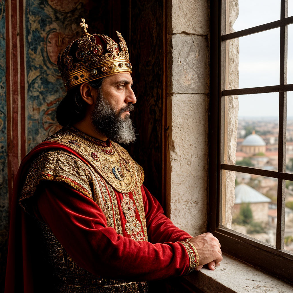 Василий II. Генерация нейросети "Шедеврум".