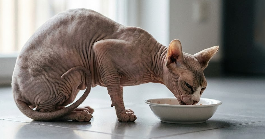 Пожилая кошка плохо ест: 5 ошибок кормления, которые её добивают