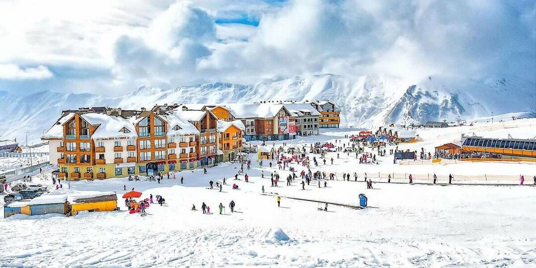 Гудаури – столица фрирайда в Грузии