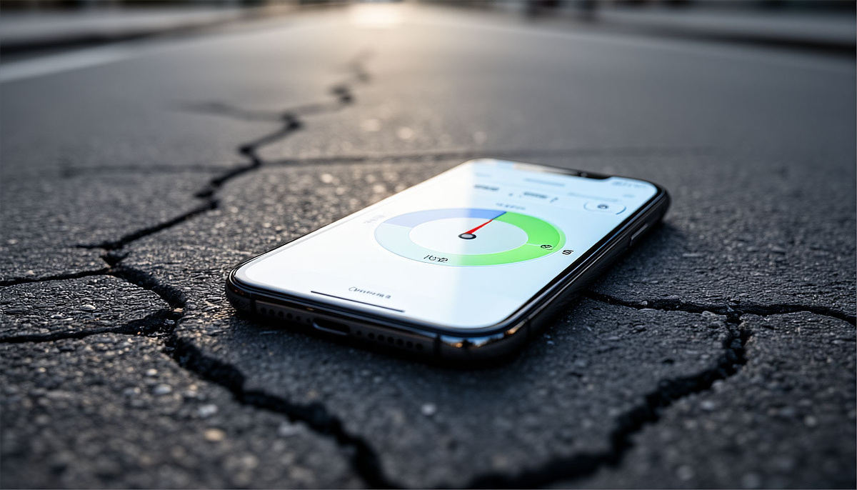 Профессионал vs Смартфон: Кто лучше измерит дорогу?